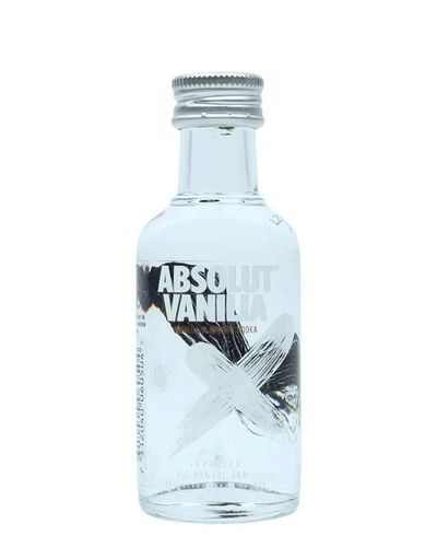 Absolut Vanilla Vodka Miniature
