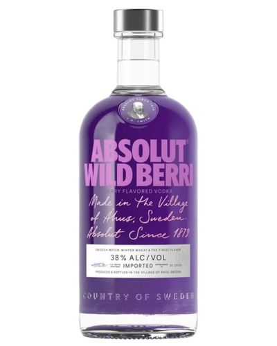 Absolut Wild Berri Flavoured Vodka, 70 cl - Thumbnail 2
