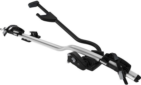 Thule 598 ProRide Locking Upright Silver Bike Roof Rack - Aluminium - Image 1