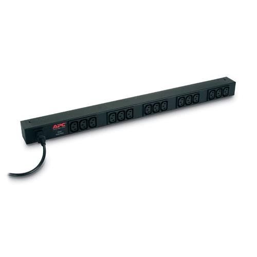 APC RACK PDU BASIC ZERO U 10A 230V power distribution unit (PDU) 15 AC outlet(s) 0U Black - Image 1