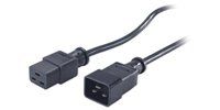APC PWR Cord C19 - C20. 0.6 m Black C19 coupler C20 coupler