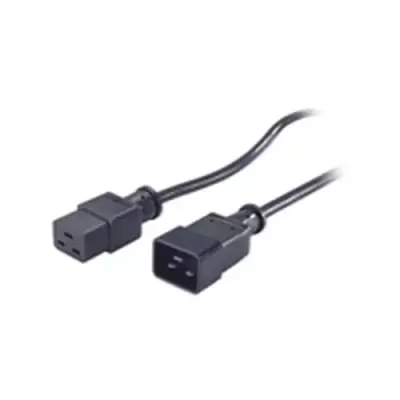 APC PWR Cord C19 - C20. 0.6 m Black C19 coupler C20 coupler - Thumbnail 2