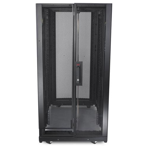 APC NetShelter SX. Server Rack Enclosure. 24U. Black. 1198.5H x 600W x - Image 1