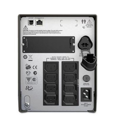 APC Smart-UPS. Line Interactive. 1500VA. Tower. 230V. 8x IEC C13 outle