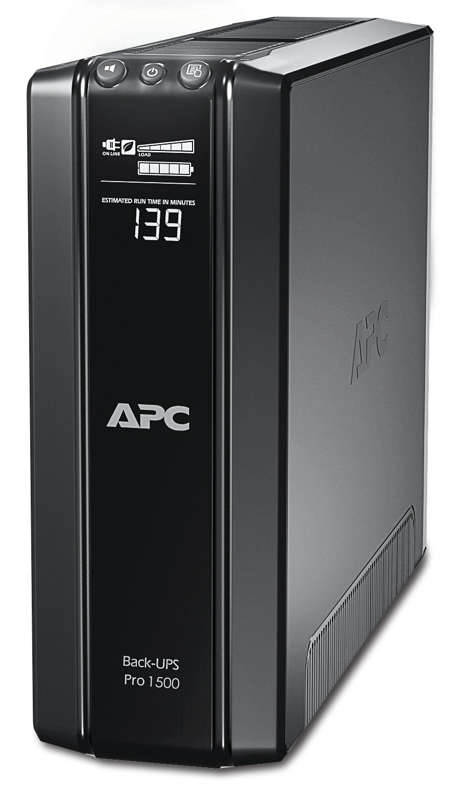 APC Back-UPS Pro, 1500VA/865W, Tower, 230V, 10x IEC C13 outlets, AVR, LCD, User Replaceable Battery - Image 1