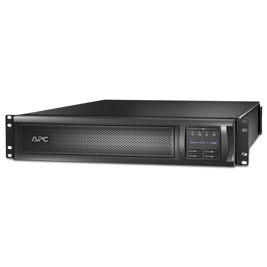 APC Smart-UPS X SMX2200RMHV2U - 2200VA, 8x C13 + 1x C19 outlet, USB, expandable runtime - Image 1