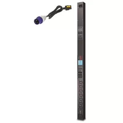 APC Rack PDU 2G, Switched, ZeroU, 16A, 230V, (7) C13 & (1) C19, IEC309 Cord - Thumbnail 2