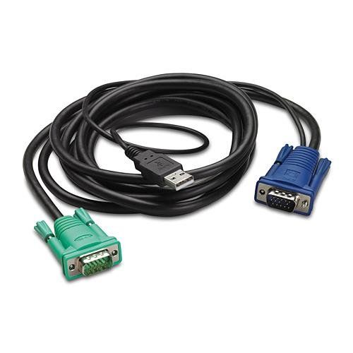APC Integrated Rack LCD/KVM USB Cable - 6ft (1.8m) - Image 1