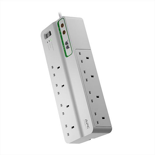 APC SurgeArrest White 8 AC outlet(s) 230 V 3 m - Image 1