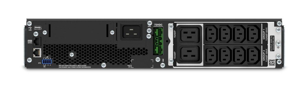 APC Smart-UPS On-Line SRT3000RMXLI - 3000VA, 8x C13 & 2x C19, rackmount - Image 1