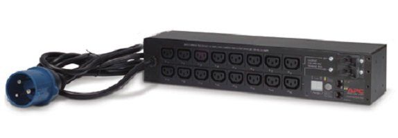 APC AP7922B power distribution unit (PDU) 16 AC outlet(s) 2U Black - Image 1