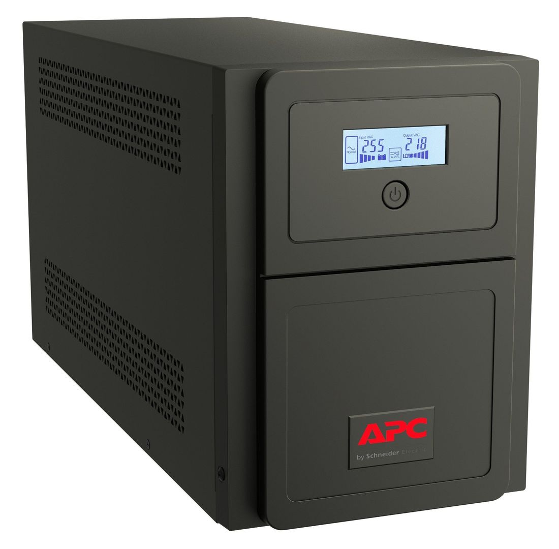 APC Easy UPS 1 Ph Line Interactive, 750VA, Tower, 230V, 6 IEC C13 outlets, AVR, Dry Contact, LCD, W/O Network Card support - Image 1