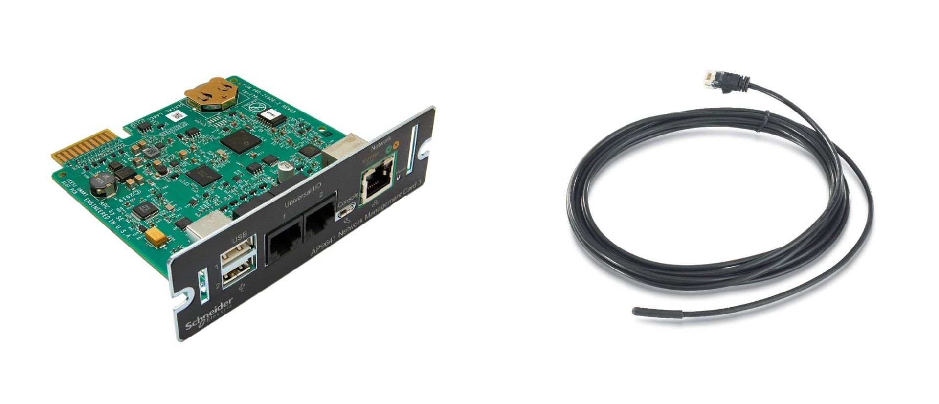 APC AP9641 Smart-UPS Network Management Card (gen3) with environmental monitoring - Image 1