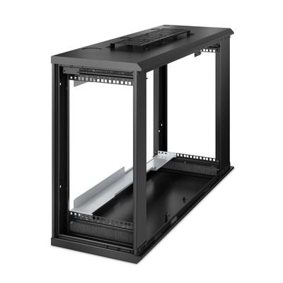 APC NetShelter 6U Low-Profile Wallmount Rack Enclosure Cabinet 230V Se