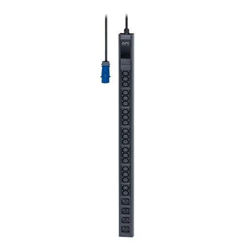 APC Easy Rack PDU, Basic, 0U, 1 Phase, 3.7kW, 230V, 16A, 20 x C13 and 4 x C19 outlets, IEC60309 2P+E inlet - Image 1