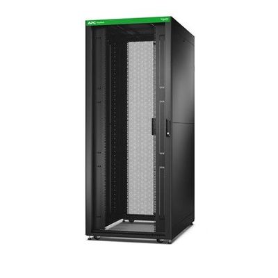 APC Easy Rack. 42U. Black. With Roof. Castors. Feet. 4 Brackets. and S