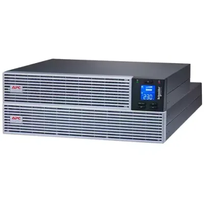 APC Easy UPS On-Line, 3kVA, Lithium-ion, Rack/Tower 4U, 230V, 6 IEC C13 + 1 IEC C19 outlets, Intelligent Card Slot, Extended runtime, W/ rail kit - Thumbnail 2