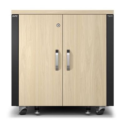 APC NetShelter Soundproof. 12U. Server Rack Enclosure. Maple