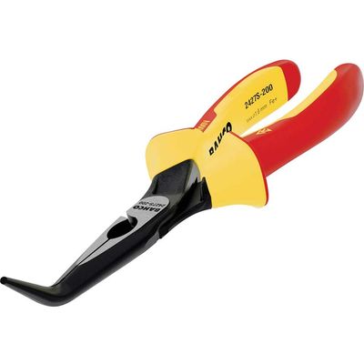 Bahco 2427S-200 2427S Ergo™ Insulated 45° Bent Nose Pliers 200Mm (8In)