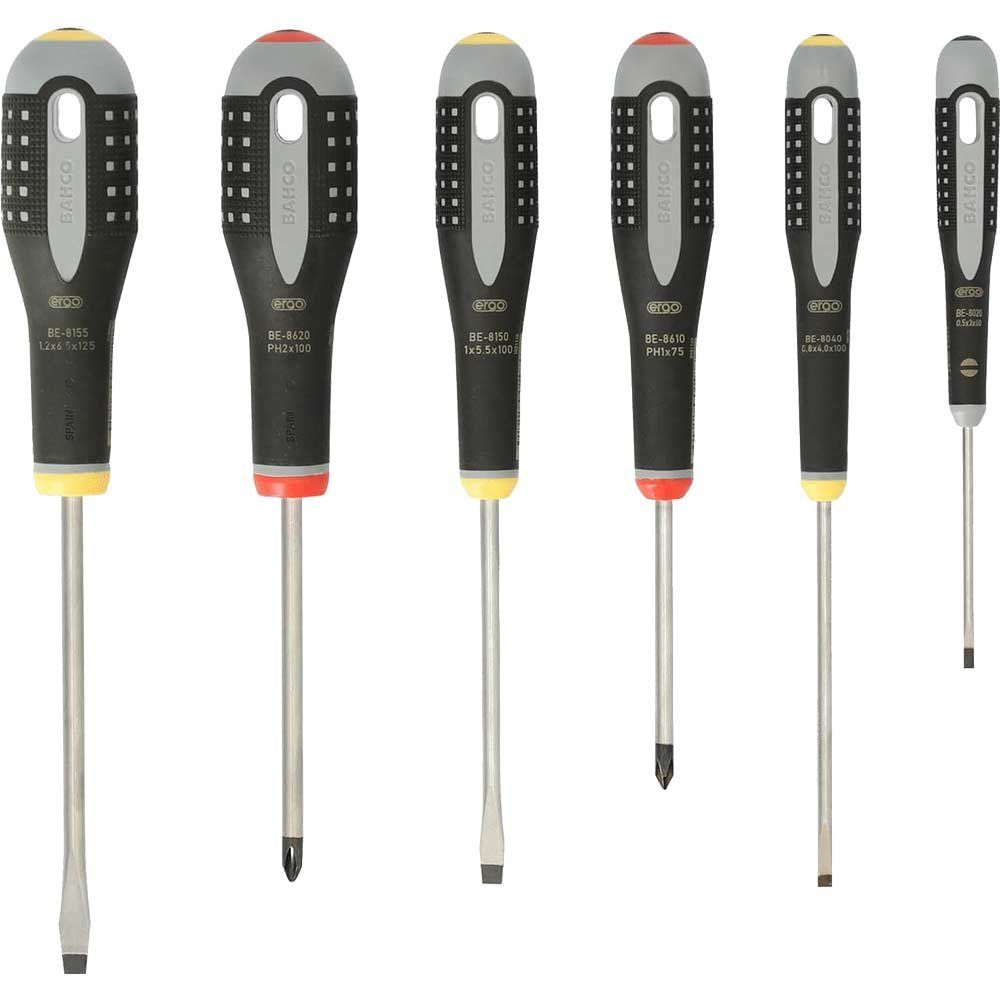 Bahco BE-9881 Be-9881 Ergo™ Screwdriver Set 6 Piece - Image 1