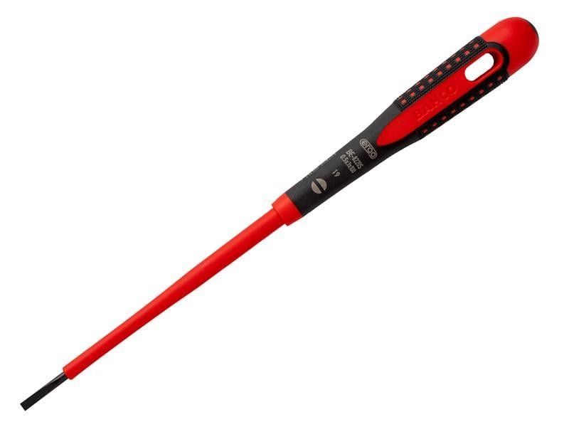 Bahco BE-8220S Ergo™ Vde Insulated Slotted Screwdriver 3.0 X 100Mm - Image 1