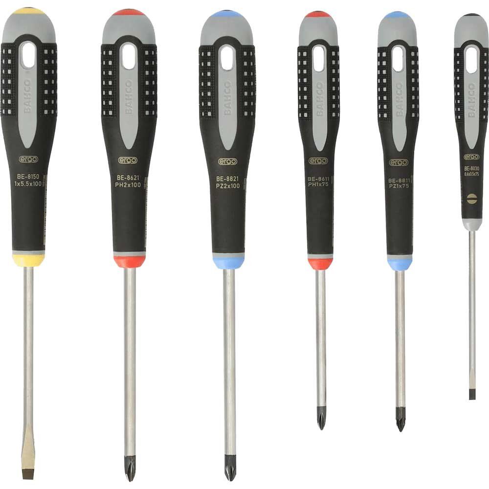Bahco BE-9886 Be-9886 Ergo™ Screwdriver Set 6 Piece - Image 1