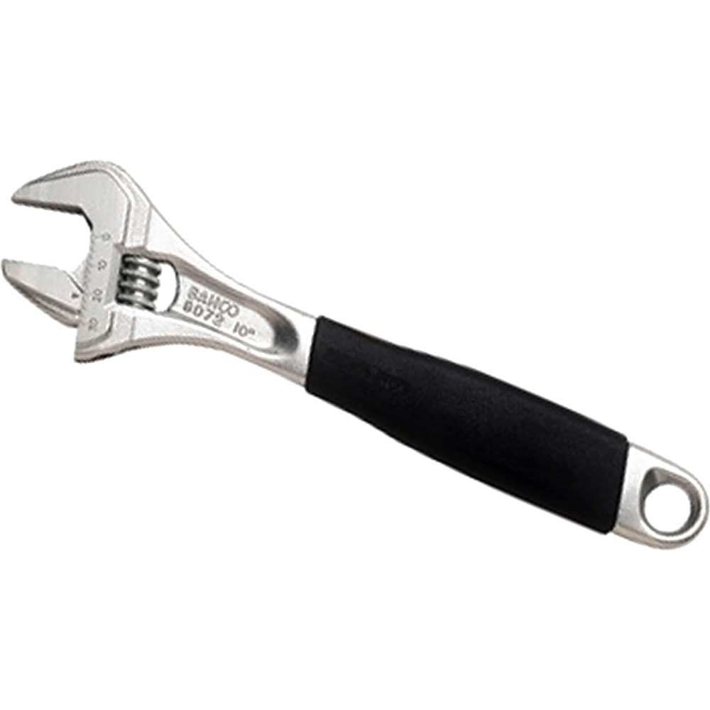 Bahco 9072 C 9072C Chrome Ergo™ Adjustable Wrench 250Mm (10In) - Image 1
