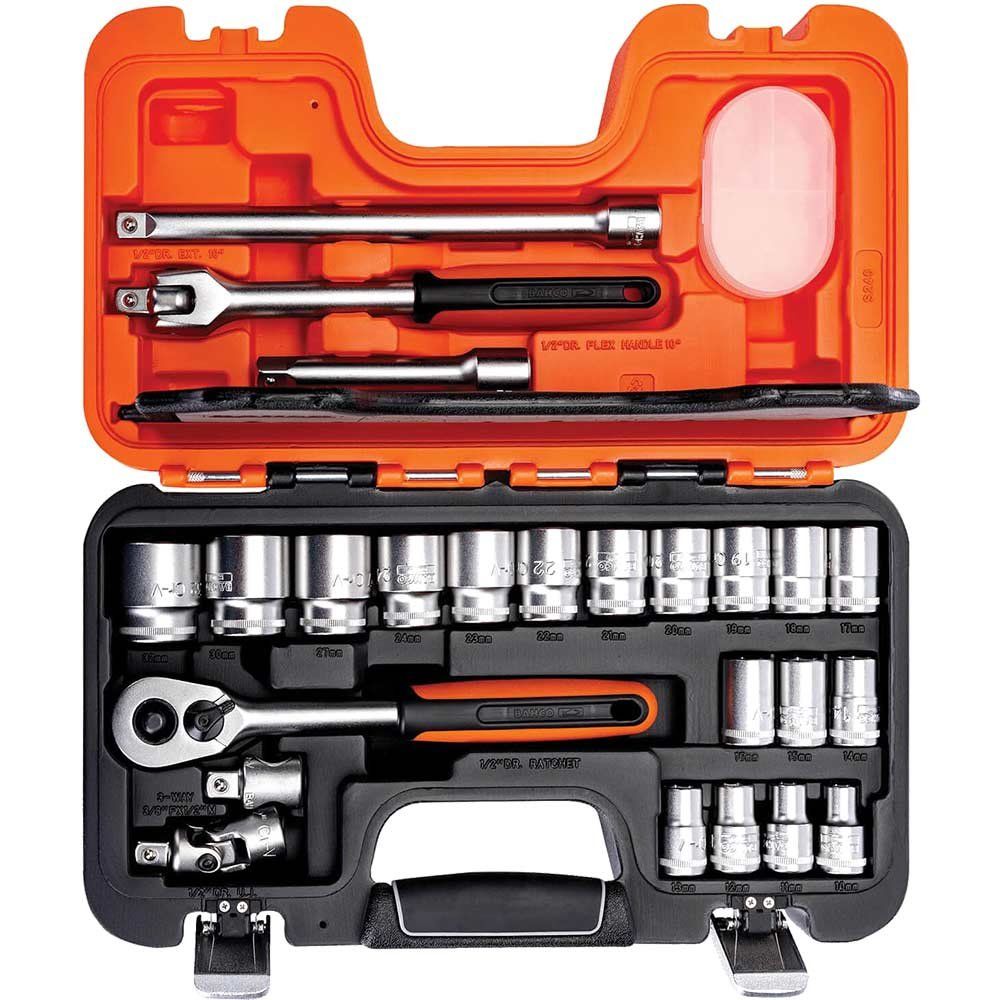 Bahco S240 S240 1/2In Drive Socket Set 24 Piece - Image 1