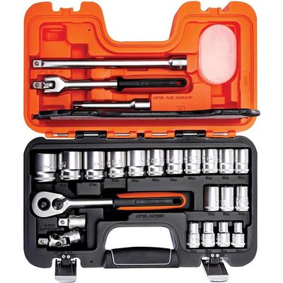 Bahco S240 S240 1/2In Drive Socket Set 24 Piece