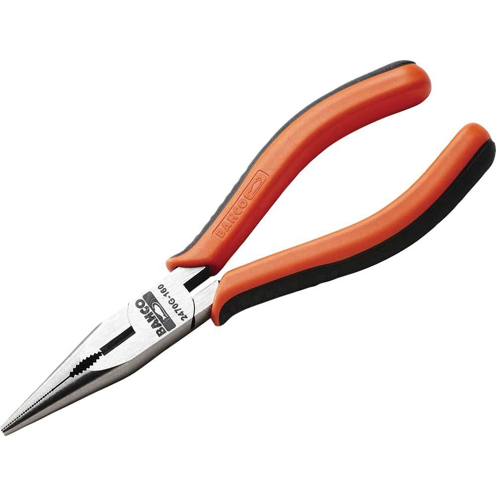 Bahco 2470 G-200 2470G Snipe Nose Pliers 200Mm (8In) - Image 1