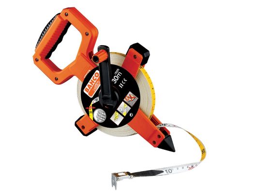 Bahco LTS-50-E Lts Open Reel Fibreglass Tape 50M/165Ft (Width 13Mm)