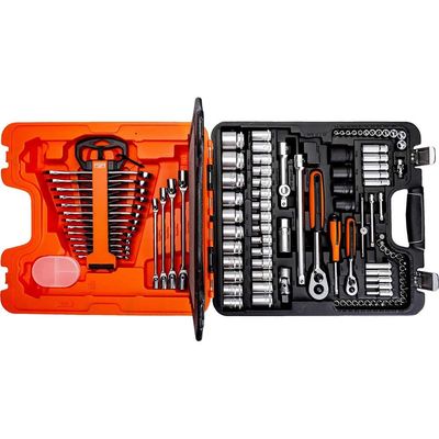 Bahco S108 S108 1/4In & 1/2In Drive Socket & Combination Spanner Set 108 Piece