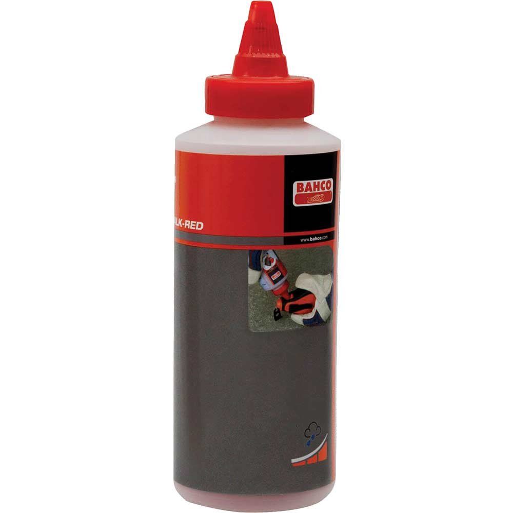 Bahco CHALK-RED Marking Chalk Pour Bottle Red 227G - Image 1