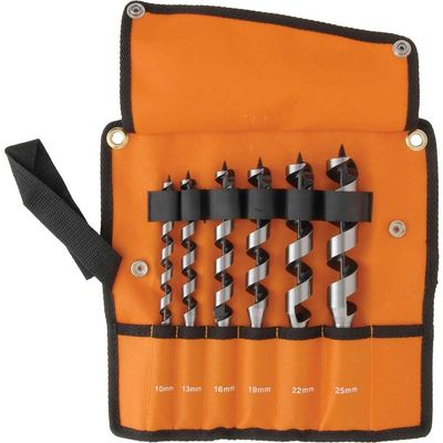 Bahco SB-9526/S6 9526 Combination Wood Auger Bit Set 6 Piece 10-25Mm