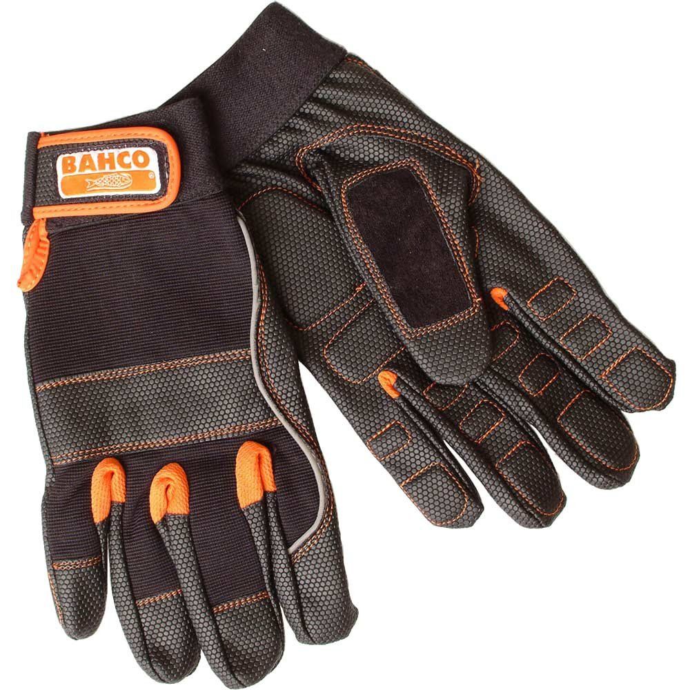 Bahco GL010-10 Power Tool Padded Palm Gloves - L (Size 10) - Image 1