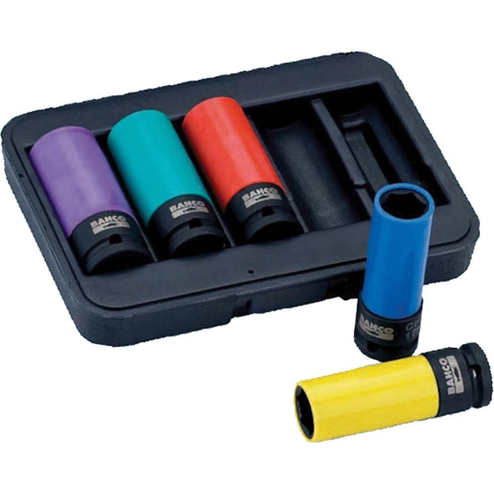Bahco BWSS12P5 Bwss12P5 1/2In Drive Impact Wheel Socket Set 5 Piece - Image 1