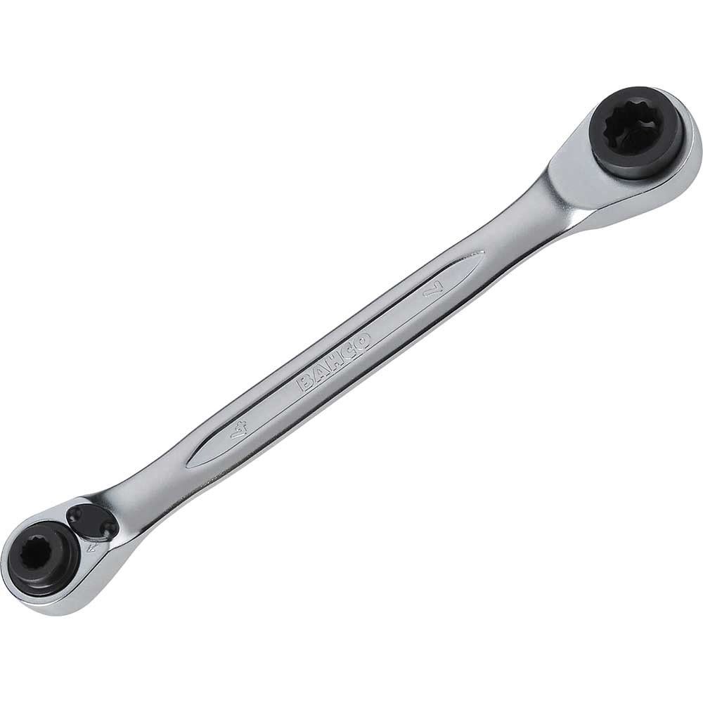 Bahco S4RM-4-7 S4Rm Series Reversible Ratchet Spanner 4/5/6/7Mm - Image 1