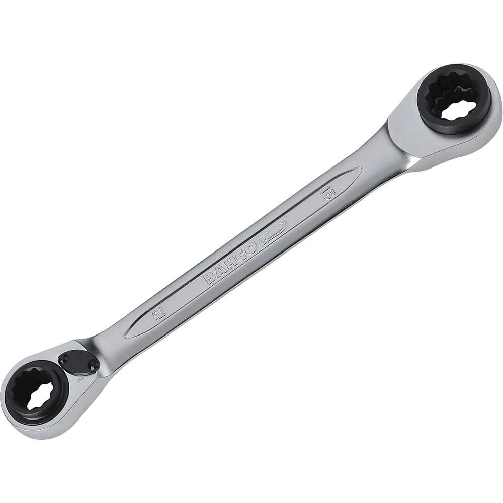 Bahco S4RM-12-15 S4Rm Series Reversible Ratchet Spanner 12/13/14/15Mm - Image 1