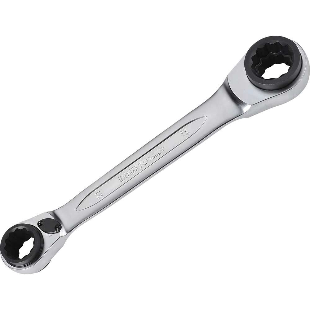 Bahco S4RM-21-27 S4Rm Series Reversible Ratchet Spanner 21/22/24/27Mm - Image 1