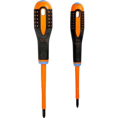 Bahco BE-9890S Be-9890S Ergo™ Vde Insulated Screwdriver Set 2 Piece