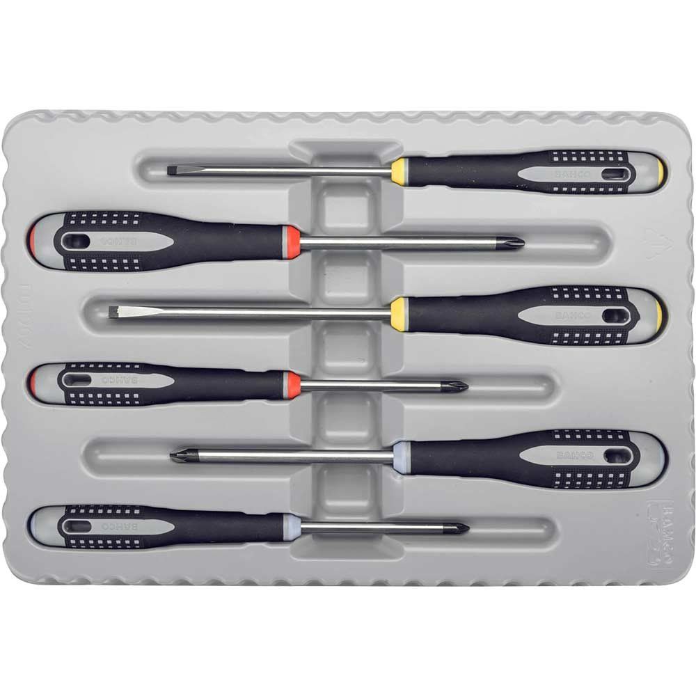 Bahco BE-9884 Be-9884 Ergo™ Screwdriver Set 6 Piece - Image 1