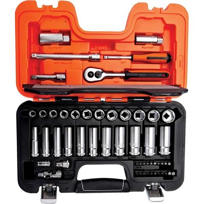 Bahco S330L S330L 3/8In Deep Drive Socket Set 53 Piece