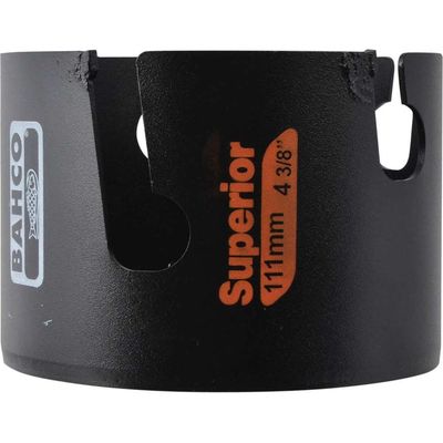 Bahco 3833-111-C Superior™ Multi Construction Holesaw Carded 111Mm