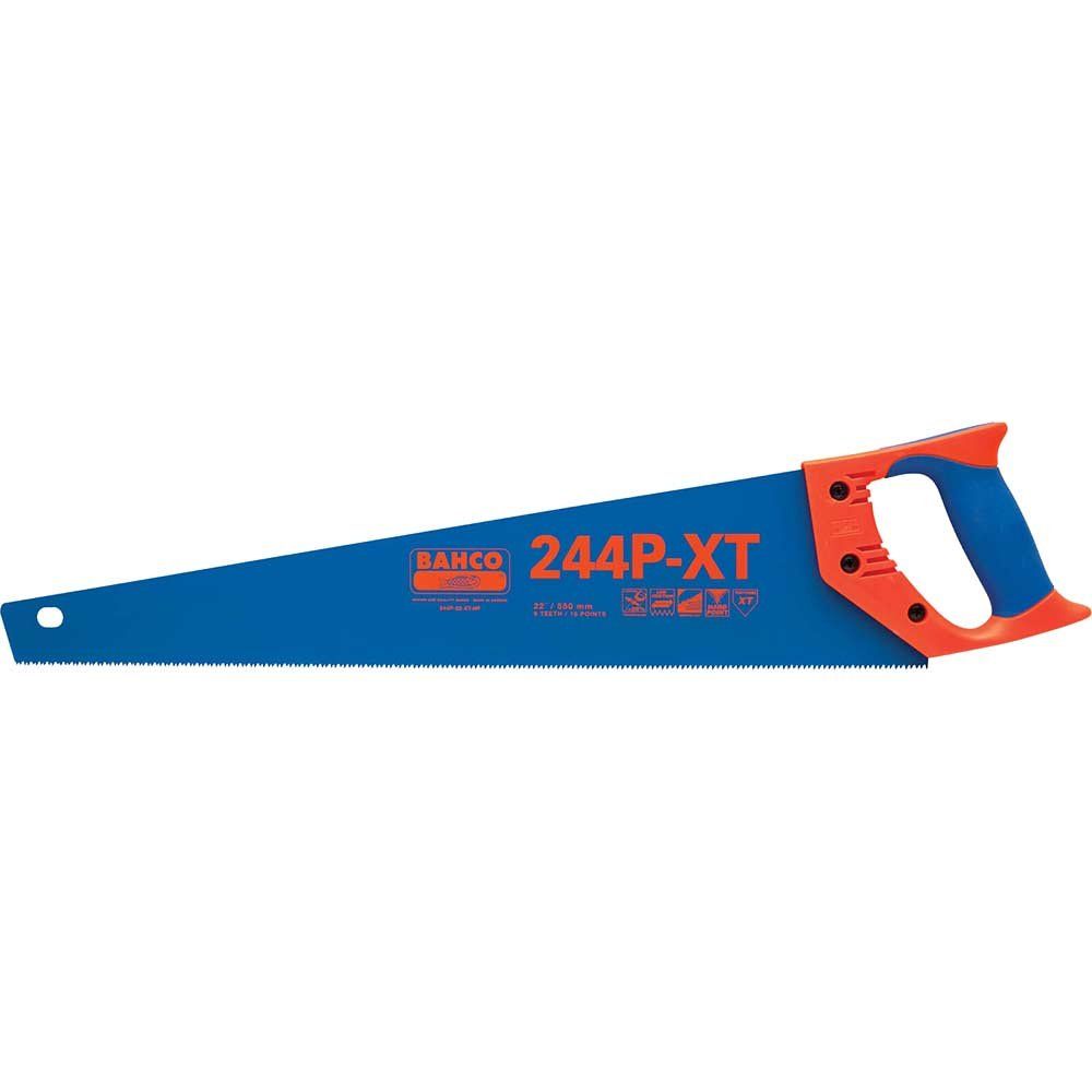 Bahco 244P-22-XT-HP 244P-22-Xt Blue Xt Handsaw 22In 9 Tpi - Image 1