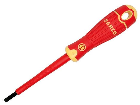 Bahco B196.025.075 fit Insulated Slotted Screwdriver 2.5 X 75Mm