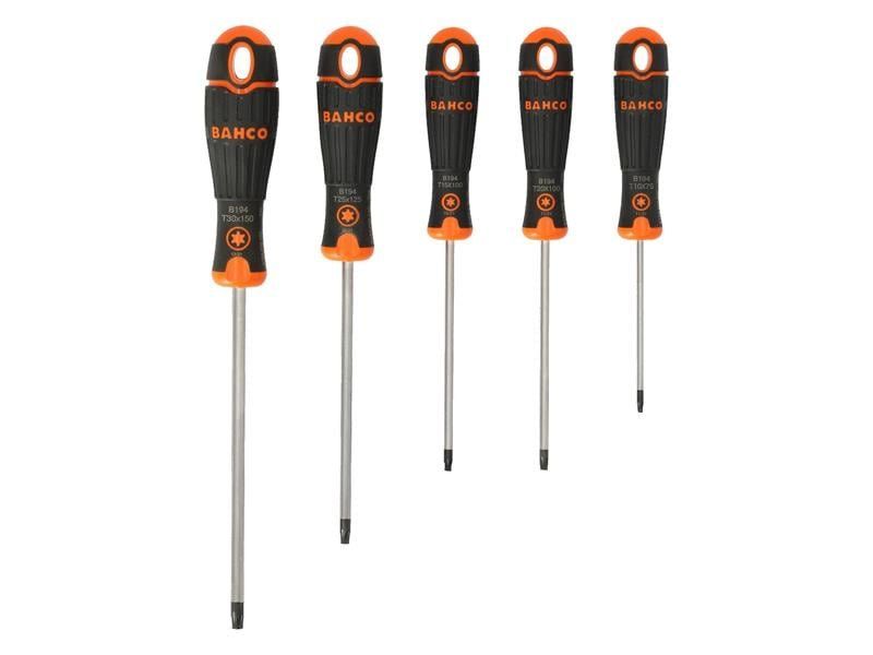 Bahco Bahcofit 5 Piece Torx Screwdriver Set - Image 1