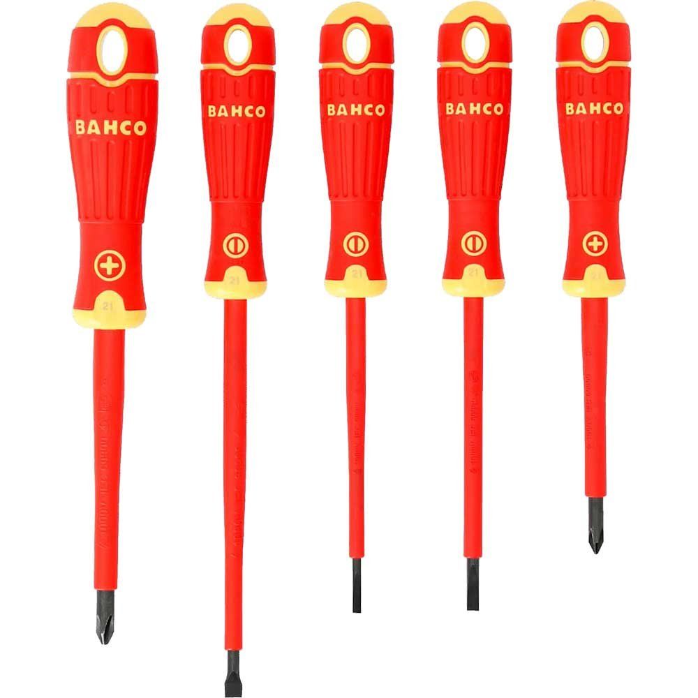 Bahco B220.005 B220.005 Bahcofit Insulated Screwdriver Set 5 Piece - Image 1