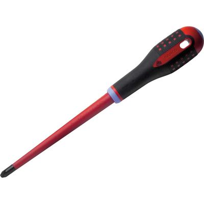 Bahco BE-8820SL Ergo™ Slim Vde Insulated Pozidriv Screwdriver Pz2 X 80Mm