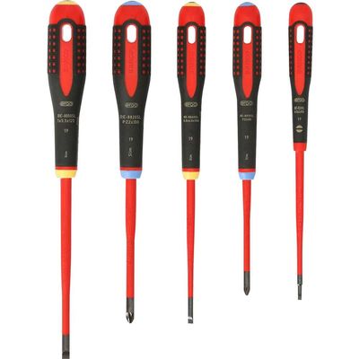 Bahco BE-9882SL Be-9882Sl Ergo™ Slim Vde Insulated Screwdriver Set 5 Piece