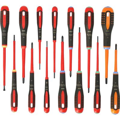 Bahco BE-9876S Be-9872 Ergo™ Screwdriver Set 14 Piece